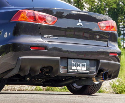 HKS Hi-Power Single Exit Exhaust System Evo X