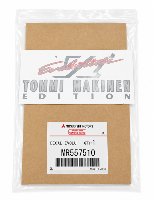 Mitsubishi (Evolution VI Tommi Makinen Edition) Trunk Decal Evo 6