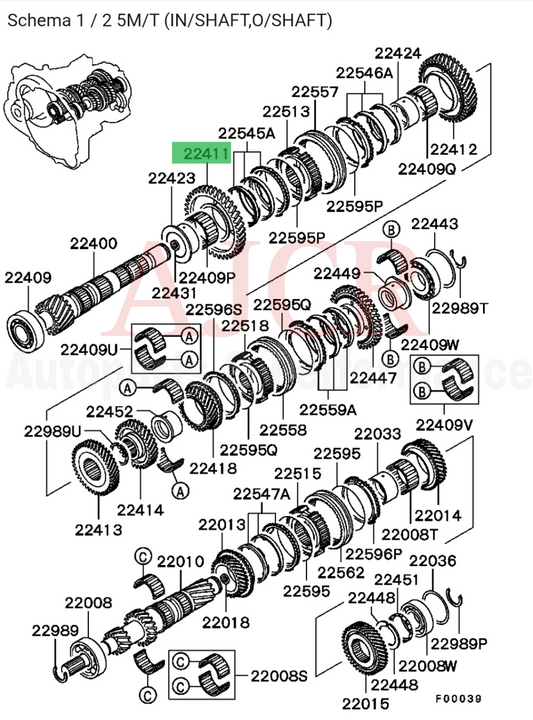 Mitsubishi 1st Gear Evo 9