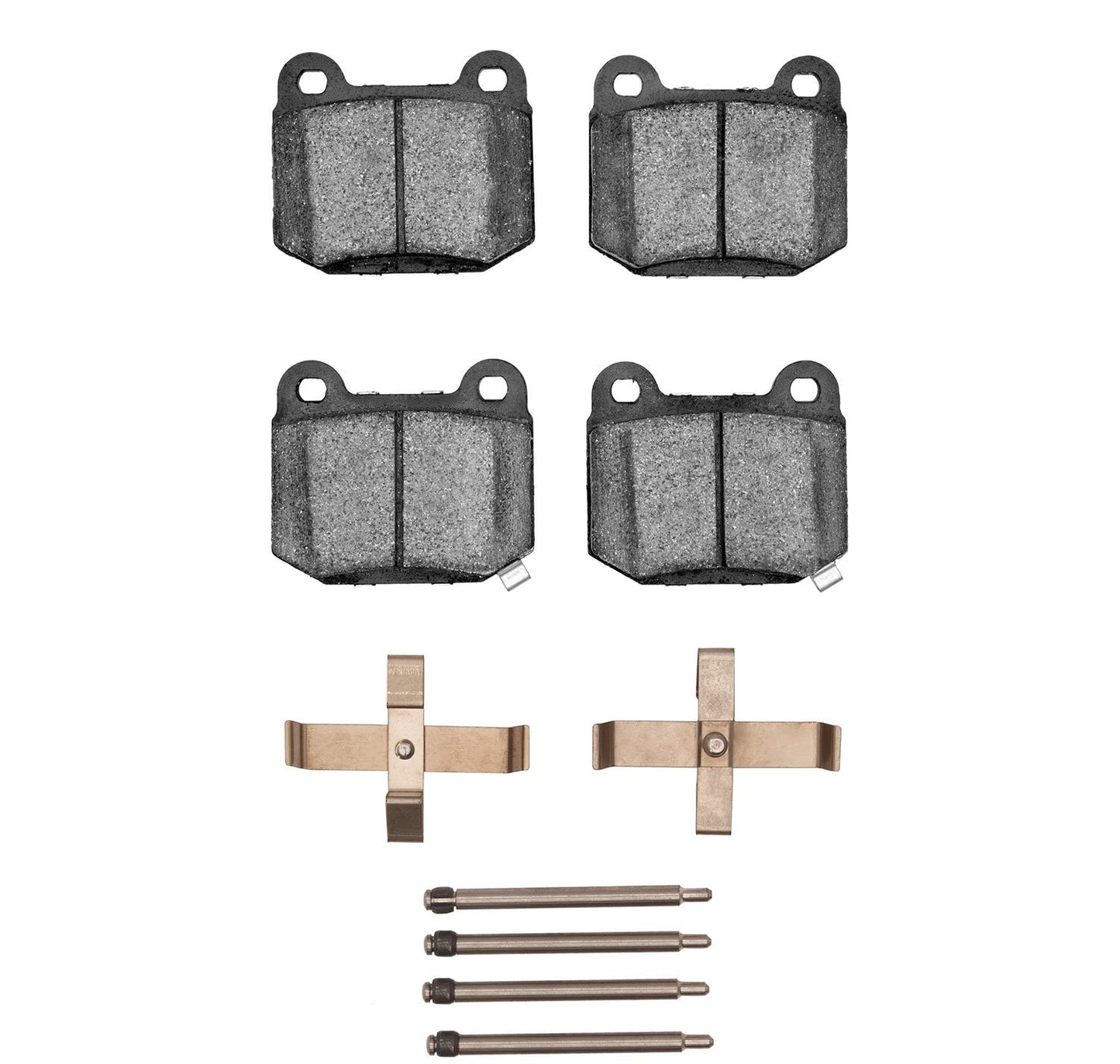 Dynamic Friction Rear Ceramic Brake Pads Evo 5-9