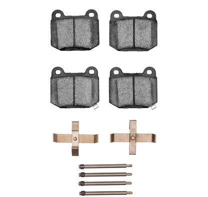 Dynamic Friction Rear Ceramic Brake Pads Evo 5-9