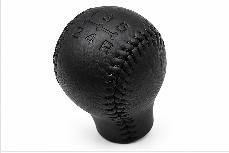 Mitsubishi Leather Shift Knob Evo 7-9 5-Speed