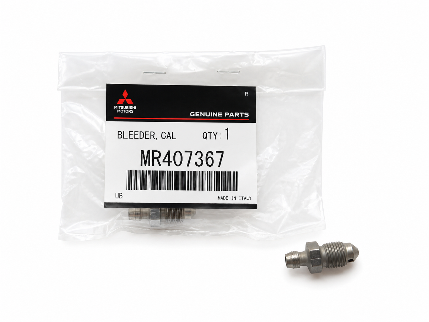Mitsubishi Brembo Caliper Bleeder & Bleeder Cap Evo 5-9