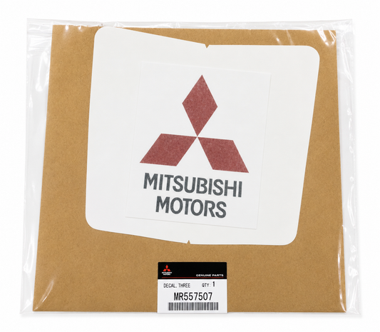 (Mitsubishi Motors) Trunk Spoiler Decal Evo 4-6