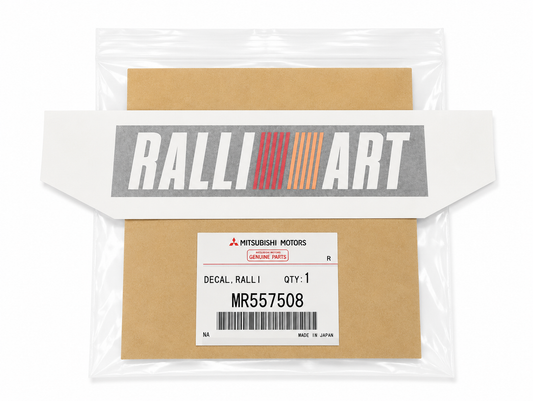 Mitsubishi Ralliart Decal Evo 6